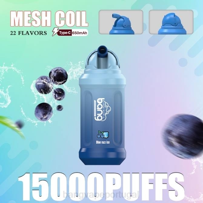 2NRV1 Bang Vape 15.000 baforadas descartável | Vape Gang Portugal