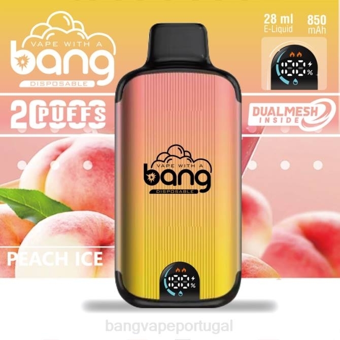 2NRV3 Bang Vape Digital Smart Screen 20.000 baforadas descartável | Bang Vape Lisbon